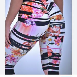 Vibrant Floral Women's Leggings